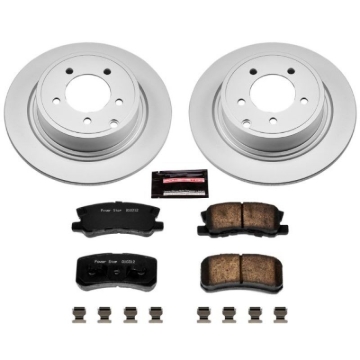 Picture of Power Stop 11-14 Chrysler 200 Rear Z17 Evolution Geomet Coated Brake Kit