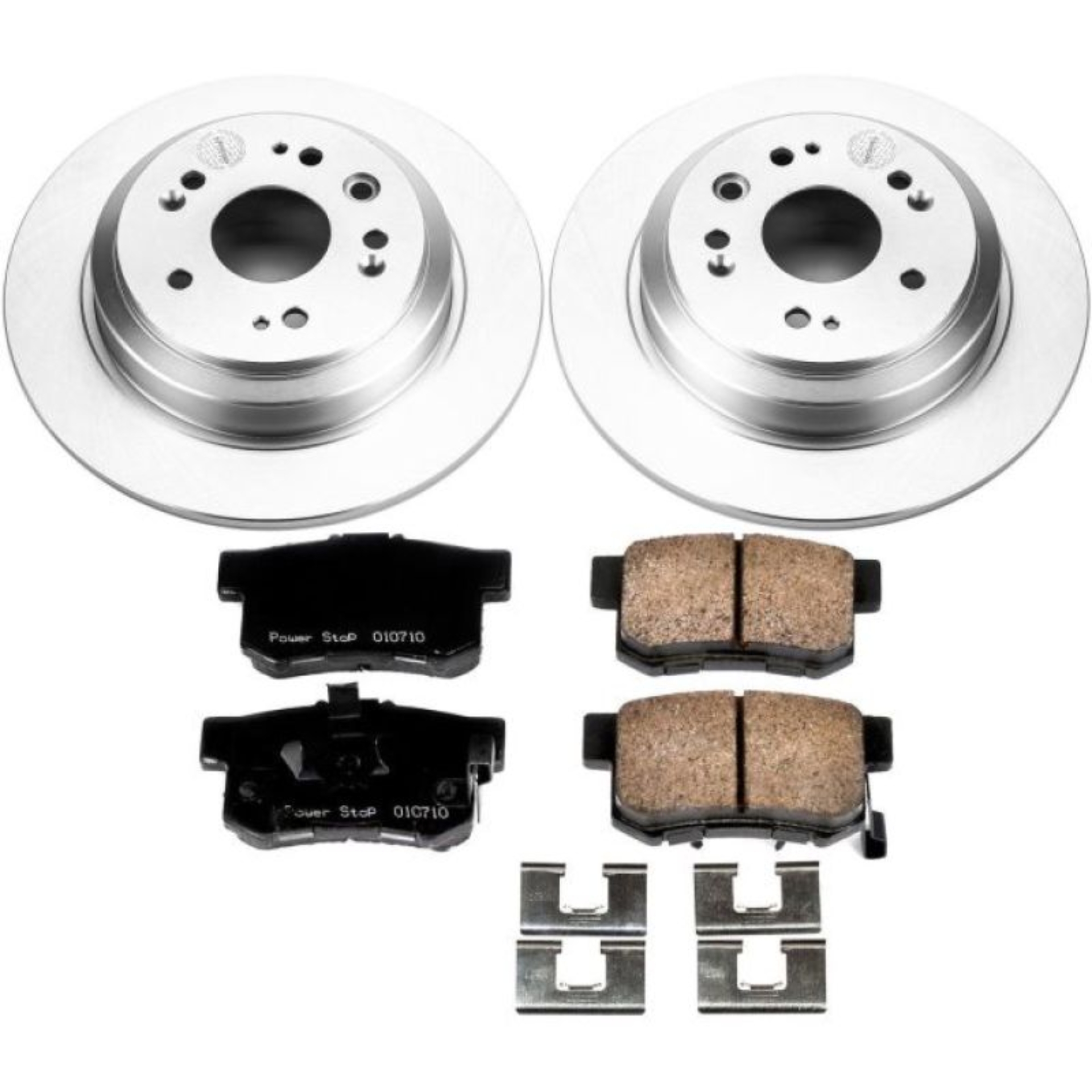 Picture of Power Stop 10-11 Honda Accord Crosstour Rear Z17 Evolution Geomet Coated Brake Kit