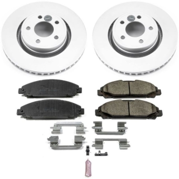 Picture of Power Stop 15-19 Ford Mustang Front Z17 Evolution Geomet Coated Brake Kit