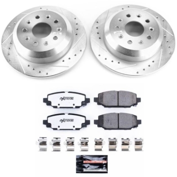 Picture of Power Stop 18-19 Jeep Wrangler Rear Z36 Truck & Tow Brake Kit