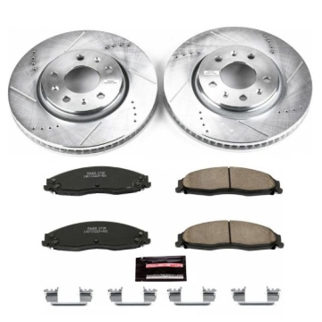 Picture of Power Stop 03-05 Cadillac CTS Front Z23 Evolution Sport Brake Kit