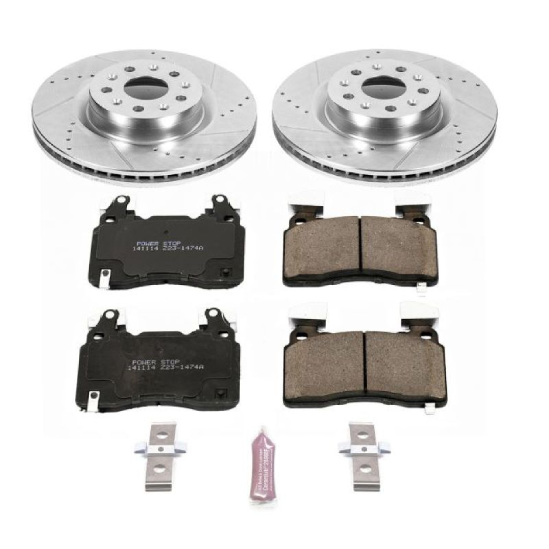 Picture of Power Stop 16-18 Cadillac CT6 Front Z23 Evolution Sport Brake Kit