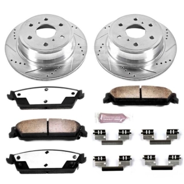 Picture of Power Stop 07-14 Cadillac Escalade Rear Z36 Truck & Tow Brake Kit