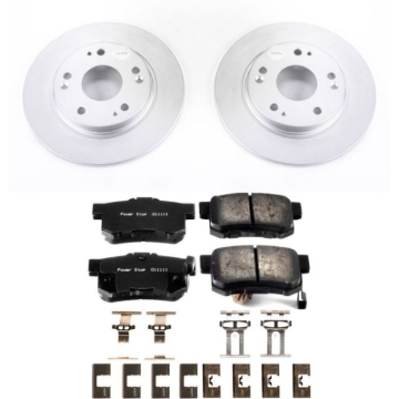 Picture of Power Stop 11-15 Honda CR-Z Rear Z17 Evolution Geomet Coated Brake Kit