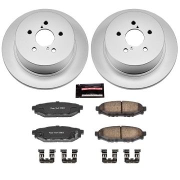 Picture of Power Stop 05-09 Subaru Legacy Rear Z17 Evolution Geomet Coated Brake Kit