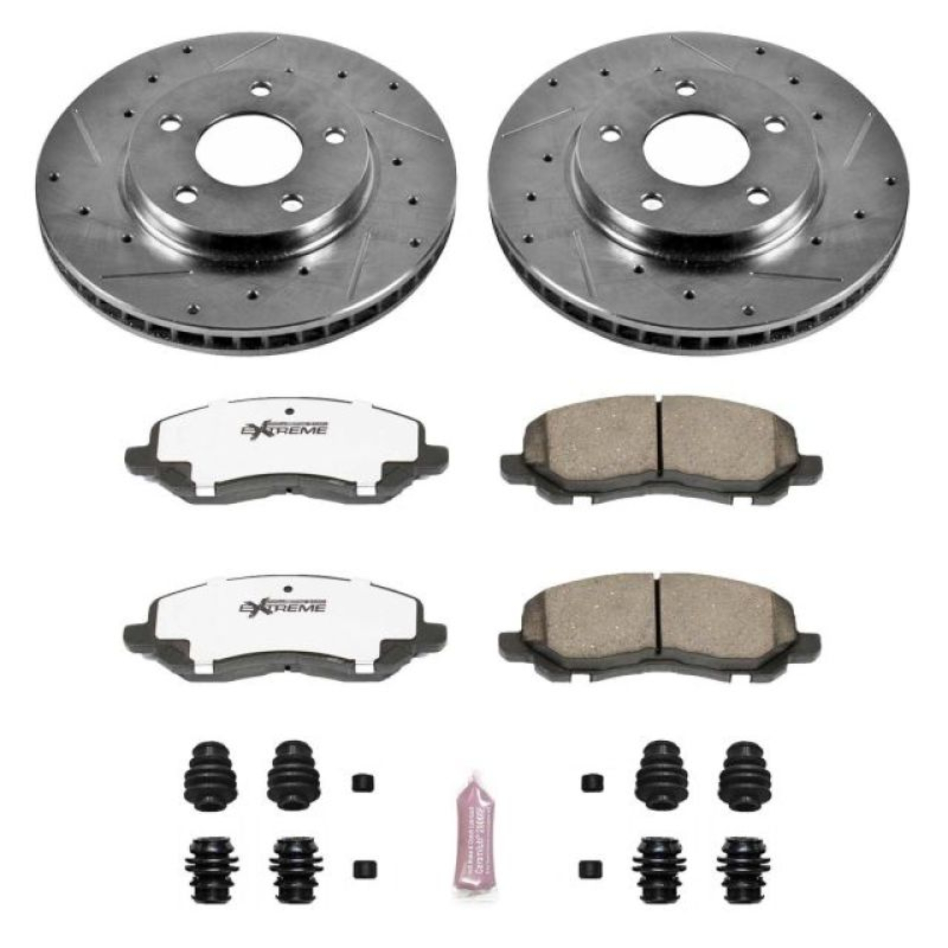 Picture of Power Stop 07-12 Dodge Caliber Front Z26 Street Warrior Brake Kit
