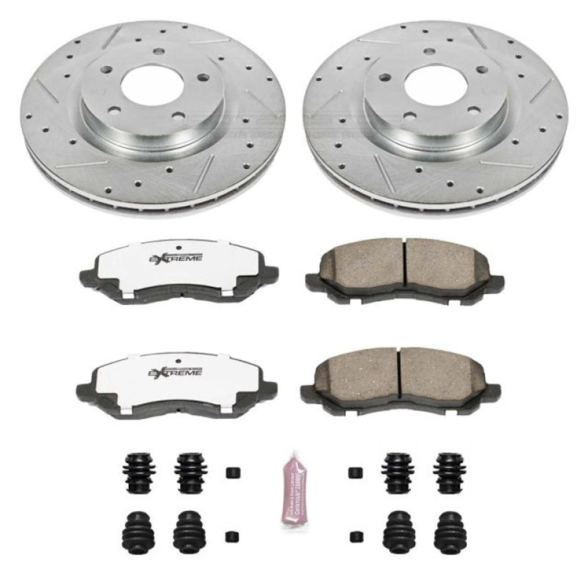 Picture of Power Stop 11-14 Chrysler 200 Front Z26 Street Warrior Brake Kit