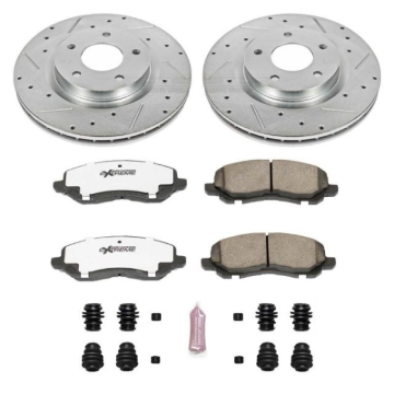 Picture of Power Stop 11-14 Chrysler 200 Front Z26 Street Warrior Brake Kit