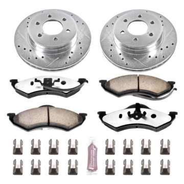 Picture of Power Stop 1999 Dodge Dakota Front Z36 Truck & Tow Brake Kit