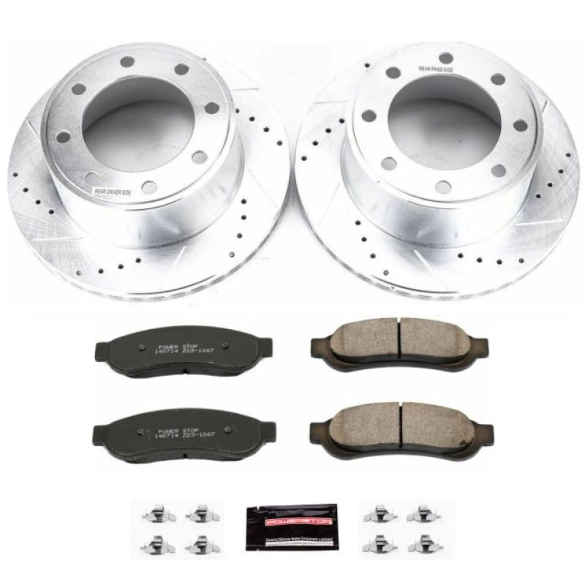 Picture of Power Stop 07-10 Ford F-250 Super Duty Rear Z23 Evolution Sport Brake Kit