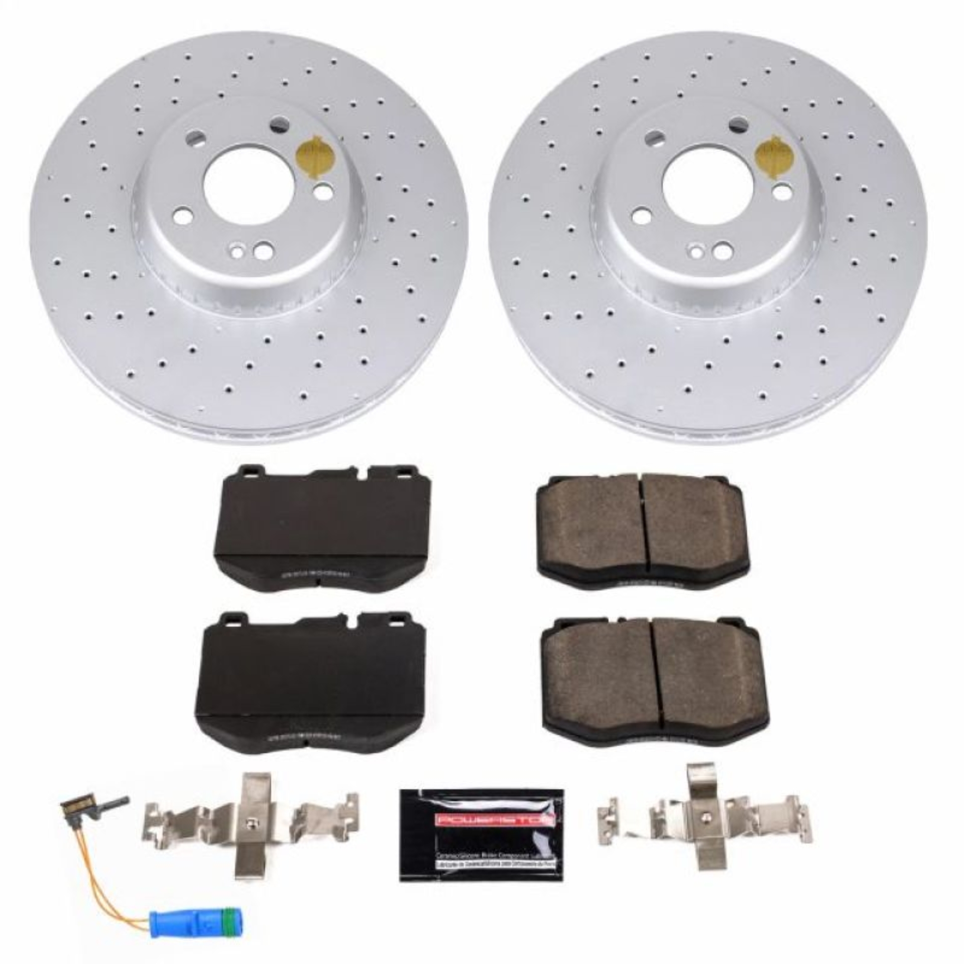 Picture of Power Stop 2018 Mercedes-Benz C350e Front Z23 Evolution Sport Coated Brake Kit