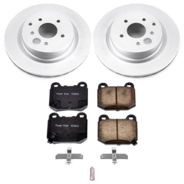 Picture of Power Stop 03-04 Infiniti G35 Rear Z17 Evolution Geomet Coated Brake Kit