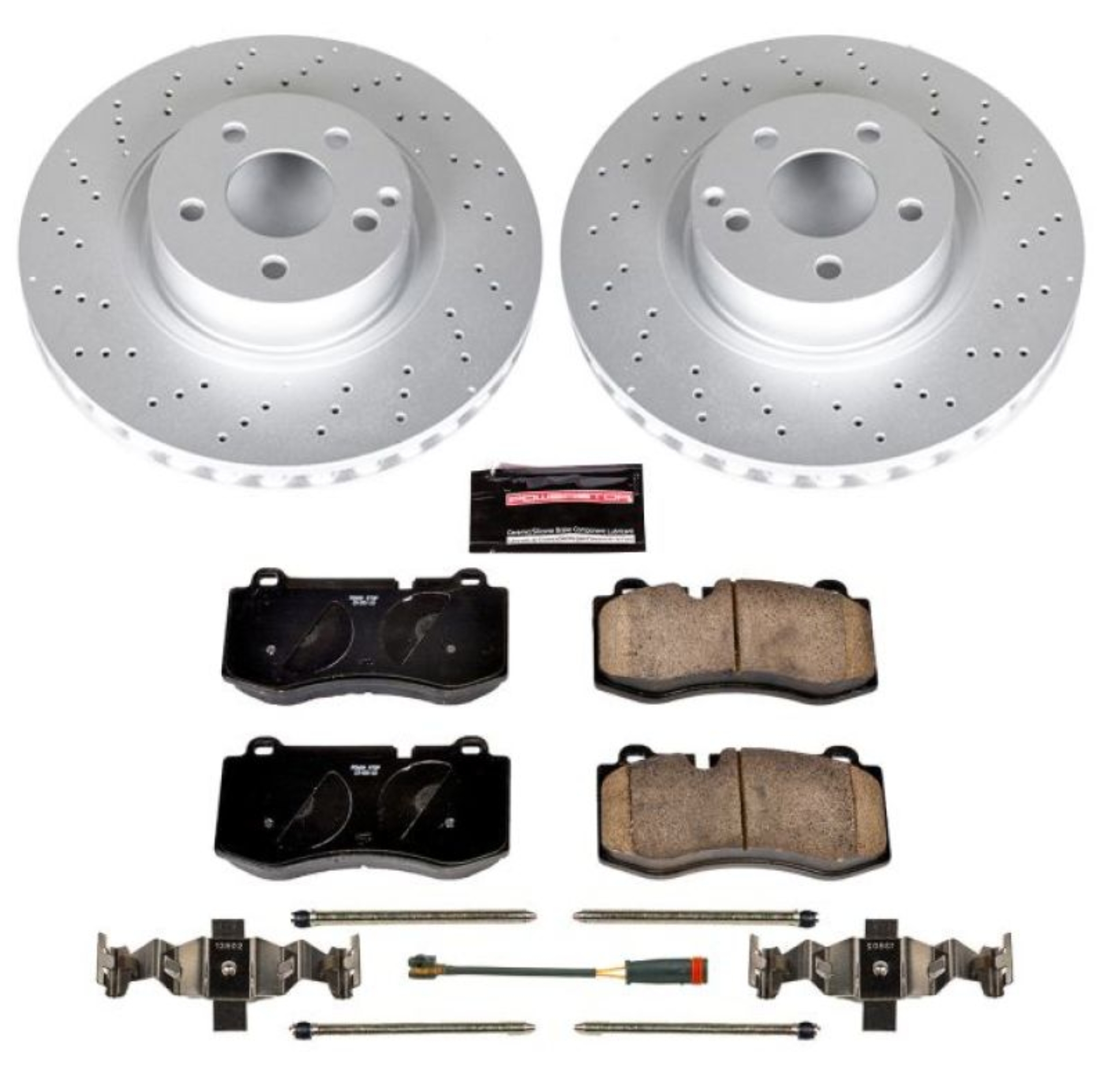 Picture of Power Stop 07-08 Mercedes-Benz CL550 Front Z23 Evolution Sport Coated Brake Kit