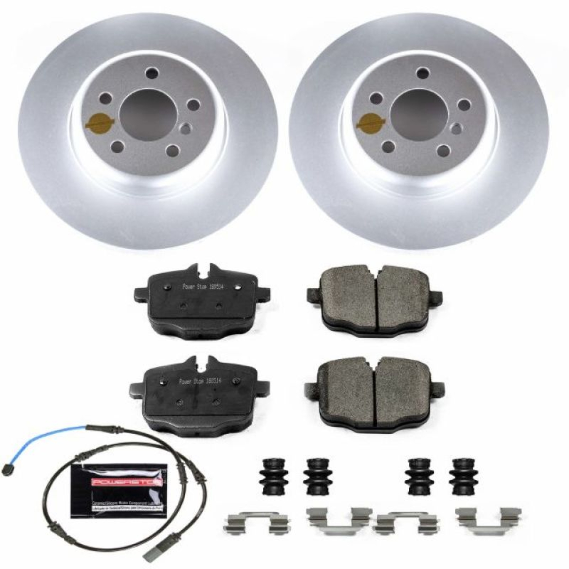 Picture of Power Stop 11-16 BMW 550i Rear Z23 Evolution Sport Coated Brake Kit
