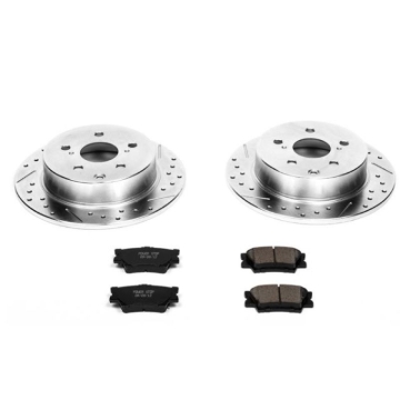 Picture of Power Stop 09-10 Pontiac Vibe Rear Z23 Evolution Sport Brake Kit