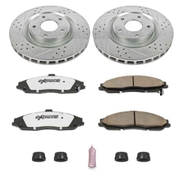 Picture of Power Stop 05-07 Cadillac XLR Front Z26 Street Warrior Brake Kit