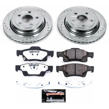 Picture of Power Stop 11-19 Dodge Durango Rear Z36 Truck & Tow Brake Kit