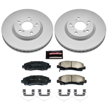 Picture of Power Stop 12-14 Honda Ridgeline Front Z17 Evolution Geomet Coated Brake Kit