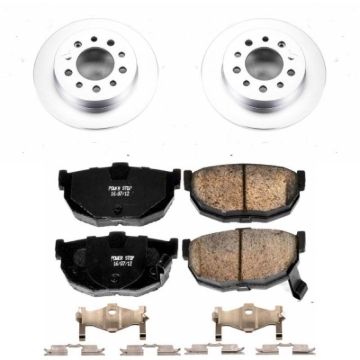 Picture of Power Stop 03-08 Hyundai Tiburon Rear Z17 Evolution Geomet Coated Brake Kit