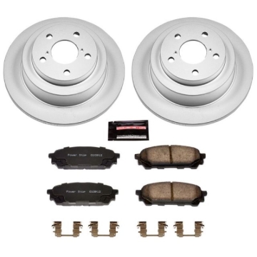Picture of Power Stop 05-06 Saab 9-2X Rear Z17 Evolution Geomet Coated Brake Kit
