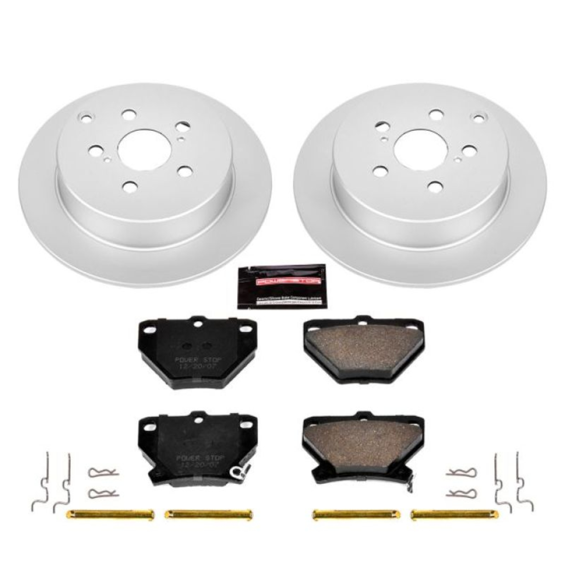 Picture of Power Stop 03-06 Pontiac Vibe Rear Z17 Evolution Geomet Coated Brake Kit