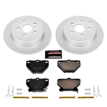 Picture of Power Stop 03-06 Pontiac Vibe Rear Z17 Evolution Geomet Coated Brake Kit