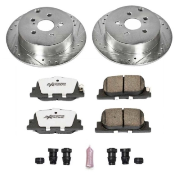 Picture of Power Stop 05-10 Scion tC Rear Z26 Street Warrior Brake Kit