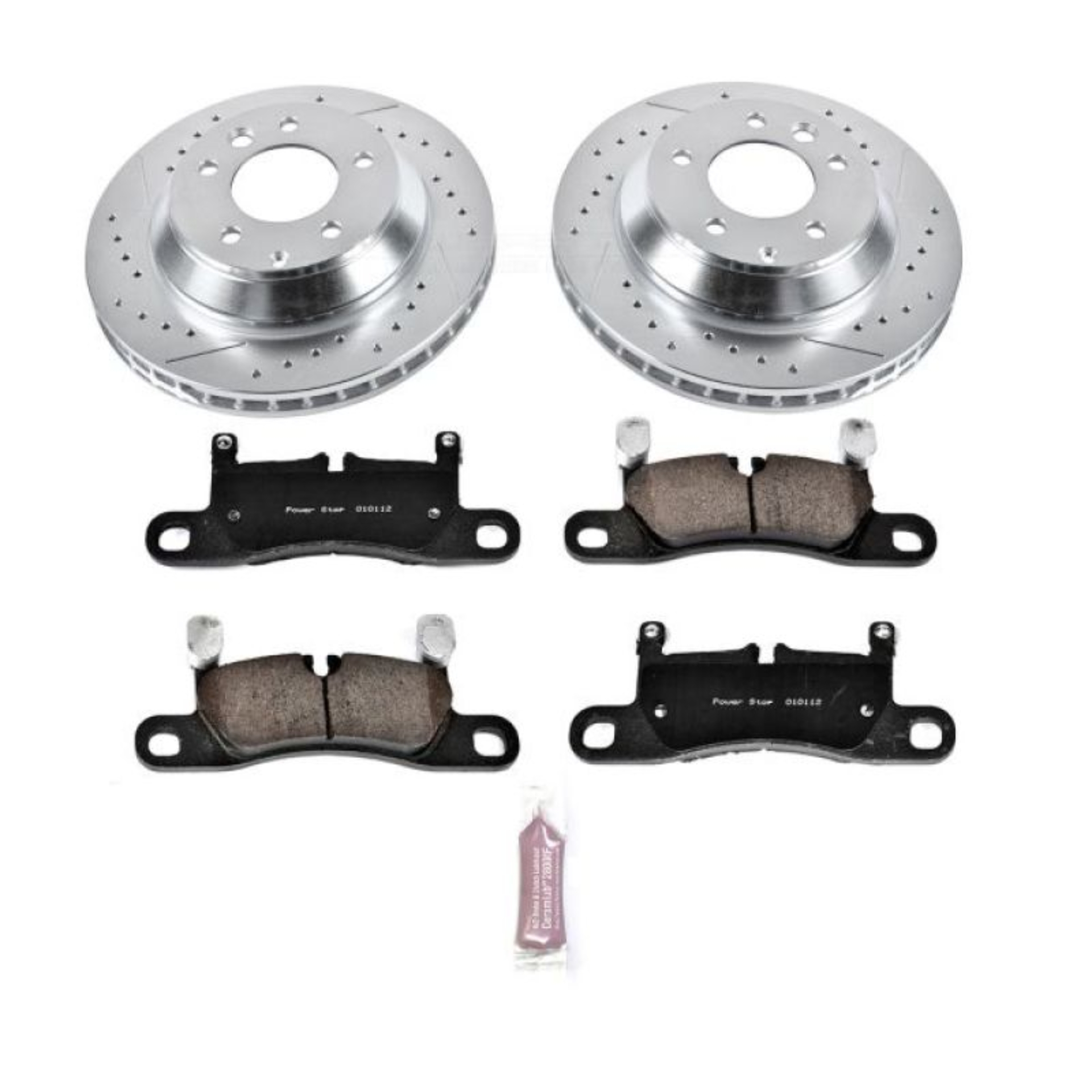 Picture of Power Stop 11-18 Porsche Cayenne Rear Z23 Evolution Sport Brake Kit