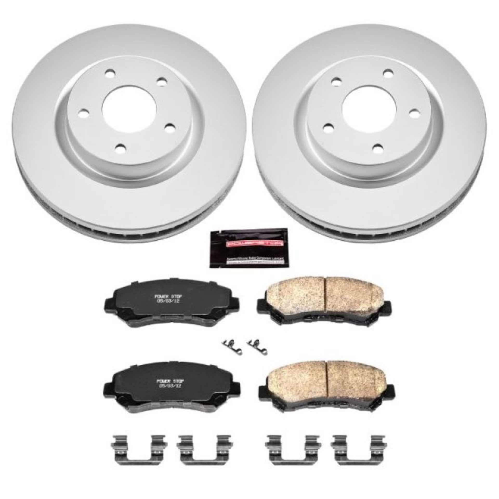 Picture of Power Stop 08-14 Nissan Rogue Front Z17 Evolution Geomet Coated Brake Kit