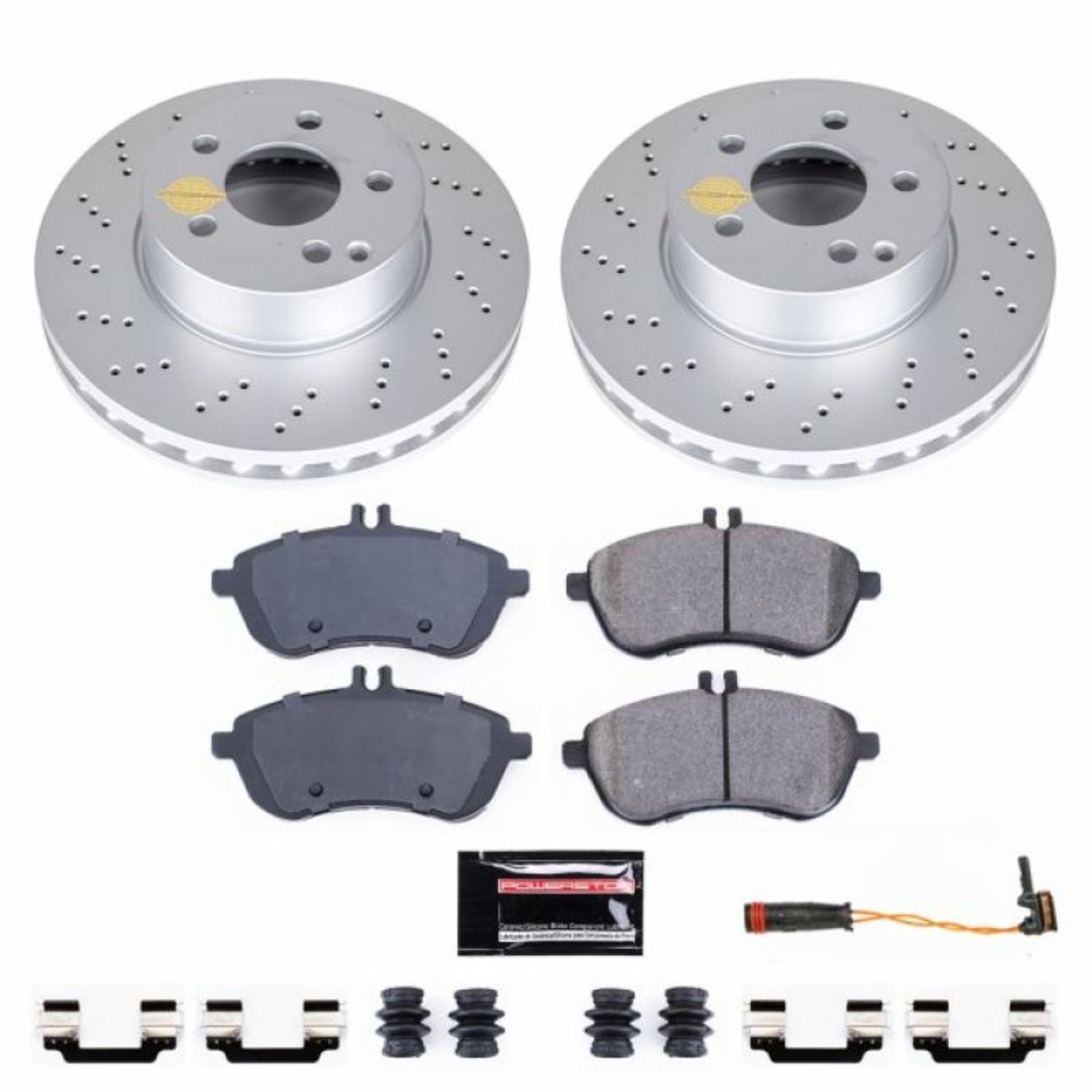 Picture of Power Stop 2015 Mercedes-Benz C250 Front Z23 Evolution Sport Coated Brake Kit