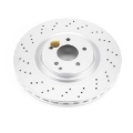 Picture of Power Stop 02-04 Mercedes-Benz C32 AMG Front Evolution High Carbon Geomet Coated Rotor