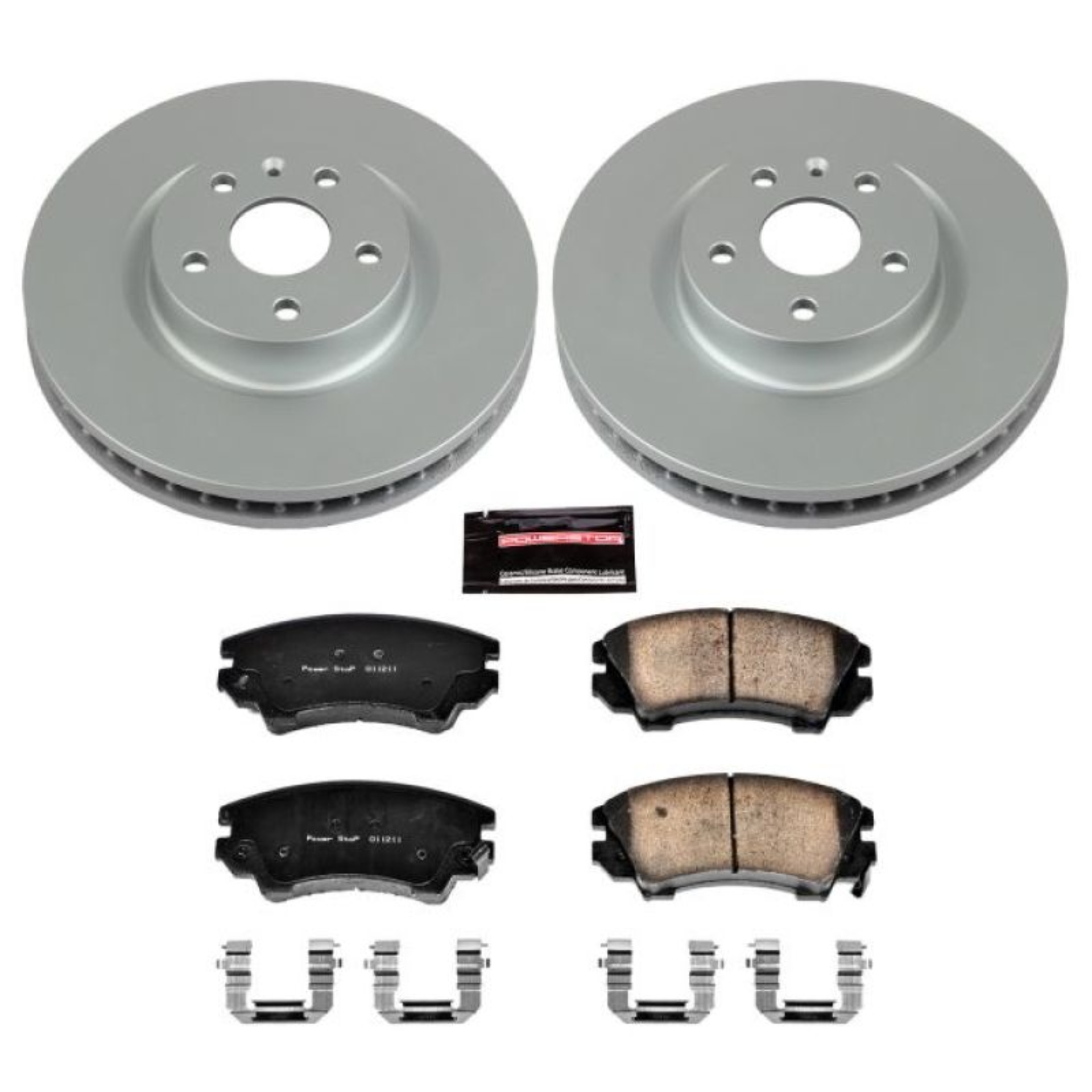 Picture of Power Stop 11-17 Chevrolet Caprice Front Z17 Evolution Geomet Coated Brake Kit