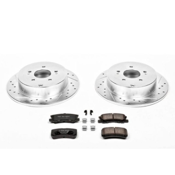 Picture of Power Stop 04-11 Mitsubishi Endeavor Rear Z23 Evolution Sport Brake Kit