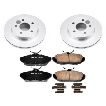 Picture of Power Stop 93-97 Ford Thunderbird Rear Z17 Evolution Geomet Coated Brake Kit