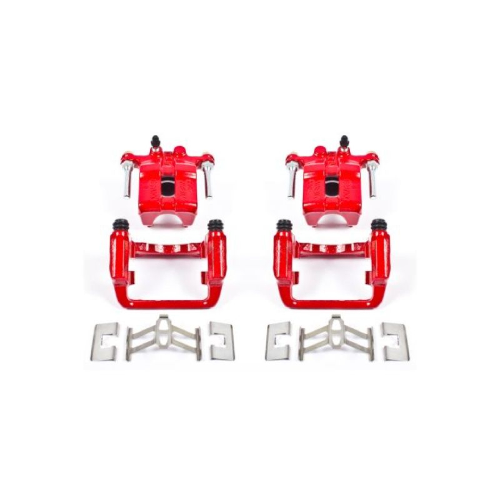 Picture of Power Stop 99-04 Acura RL Rear Red Calipers w/Brackets - Pair