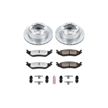 Picture of Power Stop 2003 Dodge Durango Rear Z36 Truck & Tow Brake Kit