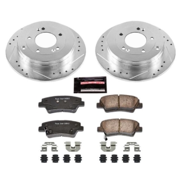 Picture of Power Stop 07-09 Kia Amanti Rear Z23 Evolution Sport Brake Kit