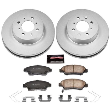 Picture of Power Stop 09-14 Honda Fit Front Z17 Evolution Geomet Coated Brake Kit