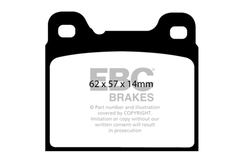 Picture of EBC Yellowstuff Brake Pad Sets - DP41043R