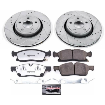 Picture of Power Stop 16-19 Jeep Grand Cherokee Front Z36 Truck & Tow Brake Kit
