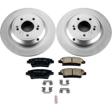 Picture of Power Stop 17-18 Genesis G80 Rear Z17 Evolution Geomet Coated Brake Kit