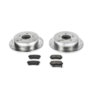Picture of Power Stop 10-15 Hyundai Tucson Rear Z23 Evolution Sport Brake Kit
