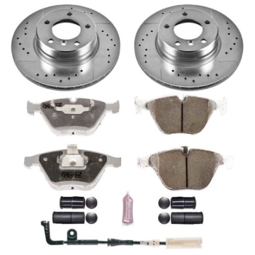 Picture of Power Stop 06-07 BMW 525i Front Z26 Street Warrior Brake Kit