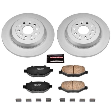 Picture of Power Stop 11-15 Ford Edge Rear Z17 Evolution Geomet Coated Brake Kit