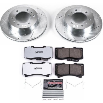 Picture of Power Stop 06-10 Hummer H3 Front Z36 Truck & Tow Brake Kit