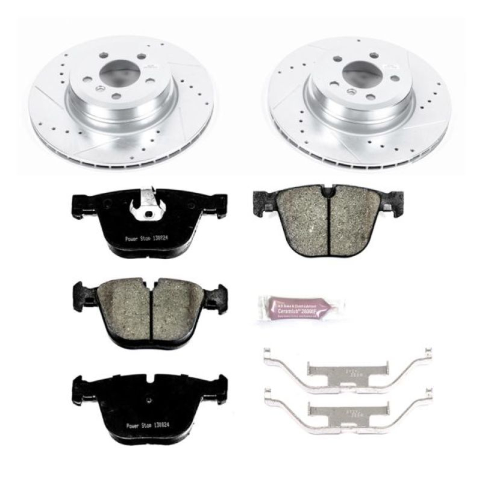 Picture of Power Stop 07-15 BMW X5 Rear Z23 Evolution Sport Brake Kit