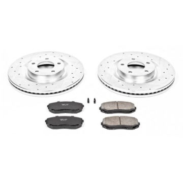 Picture of Power Stop 07-15 Ford Edge Front Z23 Evolution Sport Brake Kit