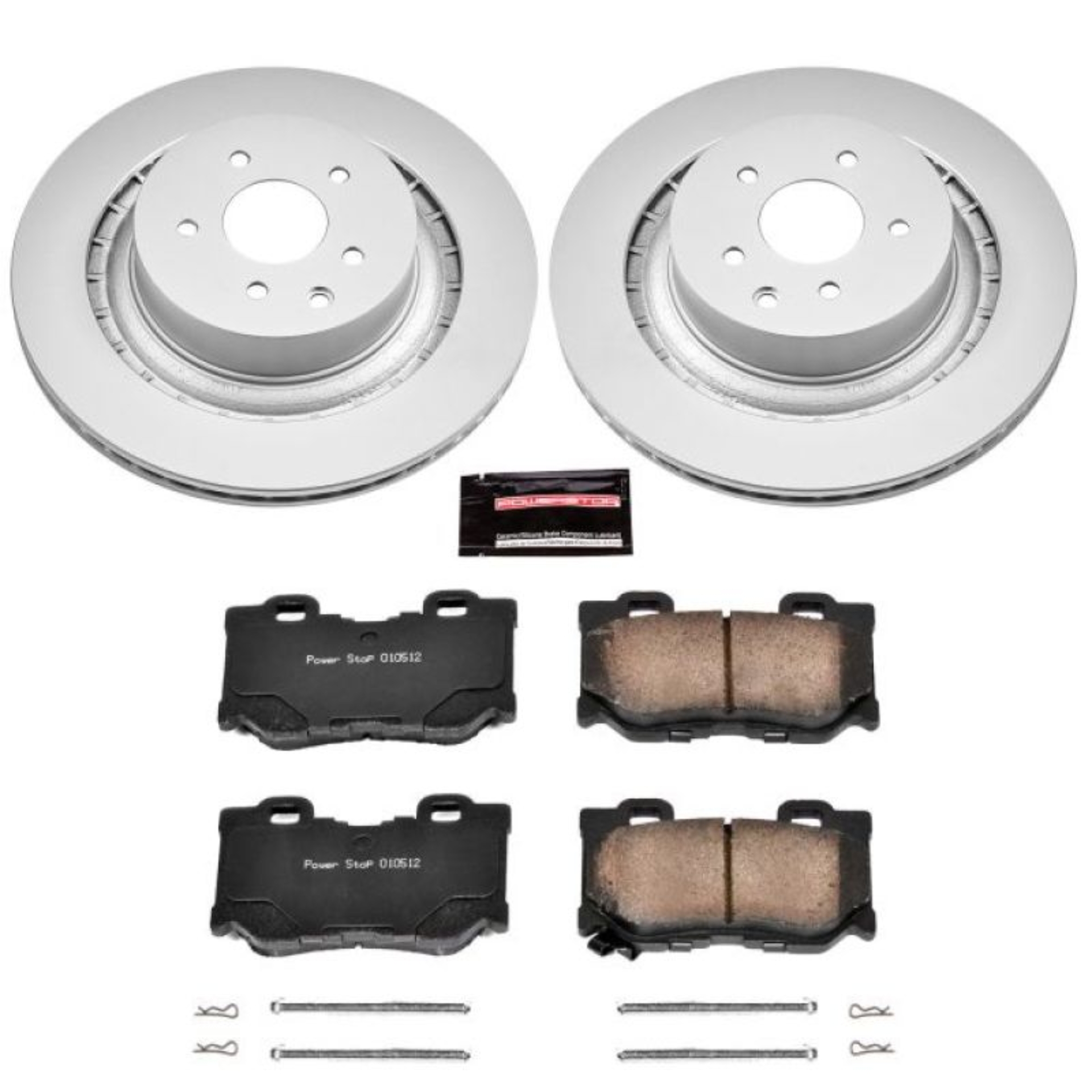 Picture of Power Stop 08-13 Infiniti G37 Rear Z17 Evolution Geomet Coated Brake Kit