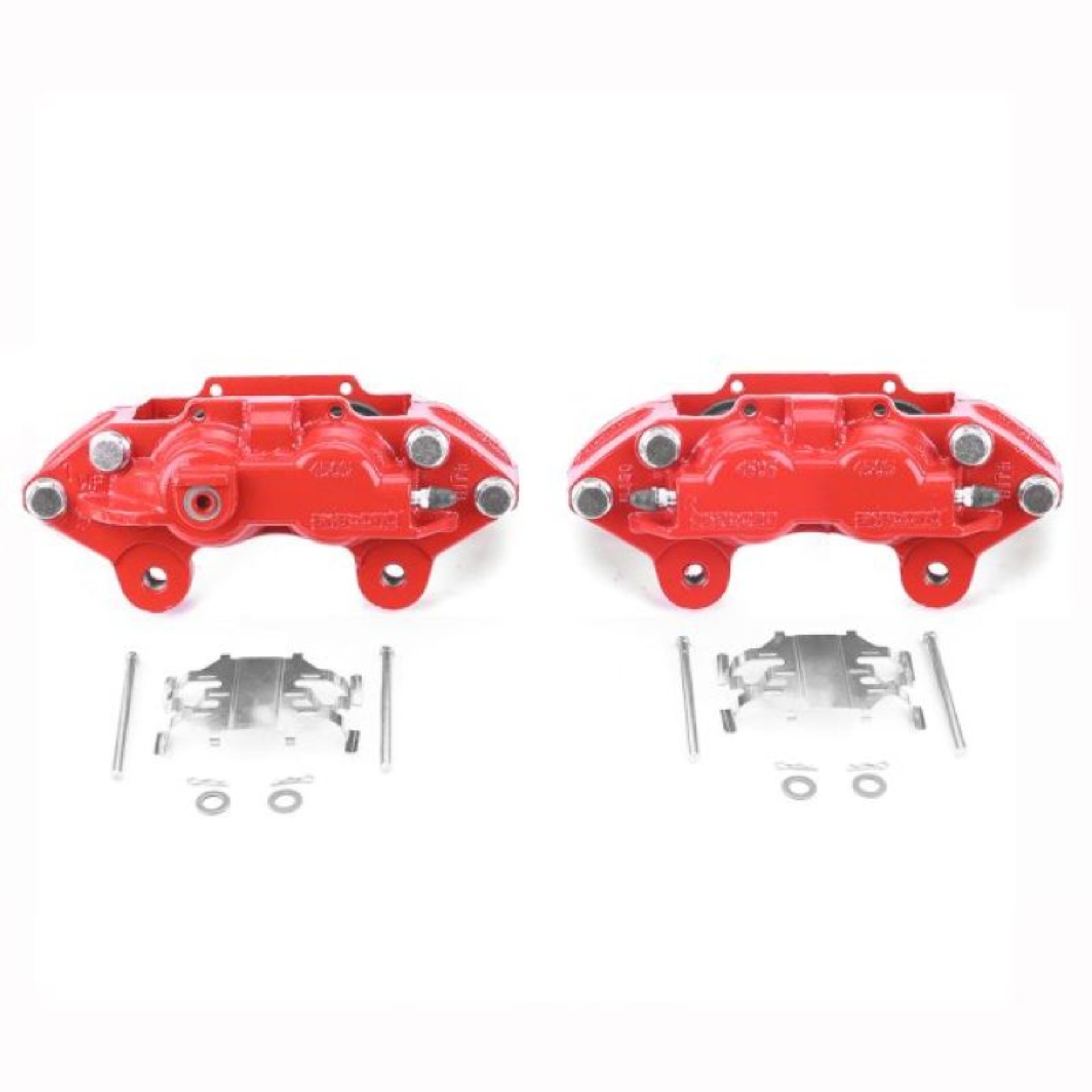 Picture of Power Stop 15-19 Chevrolet Colorado Front Red Calipers w/o Brackets - Pair