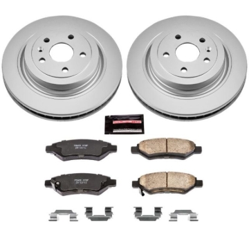 Picture of Power Stop 08-14 Cadillac CTS Rear Z17 Evolution Geomet Coated Brake Kit